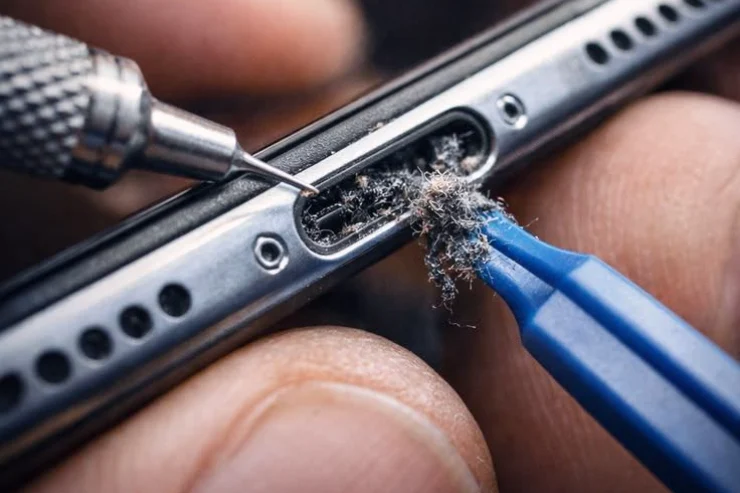 Charging Port Cleaning