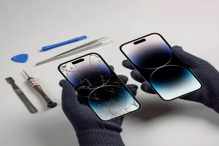 Phone screen care and service